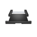 STKIT-MB LG Washer+Dryer Stacking Kit with Shelf - Matte Black